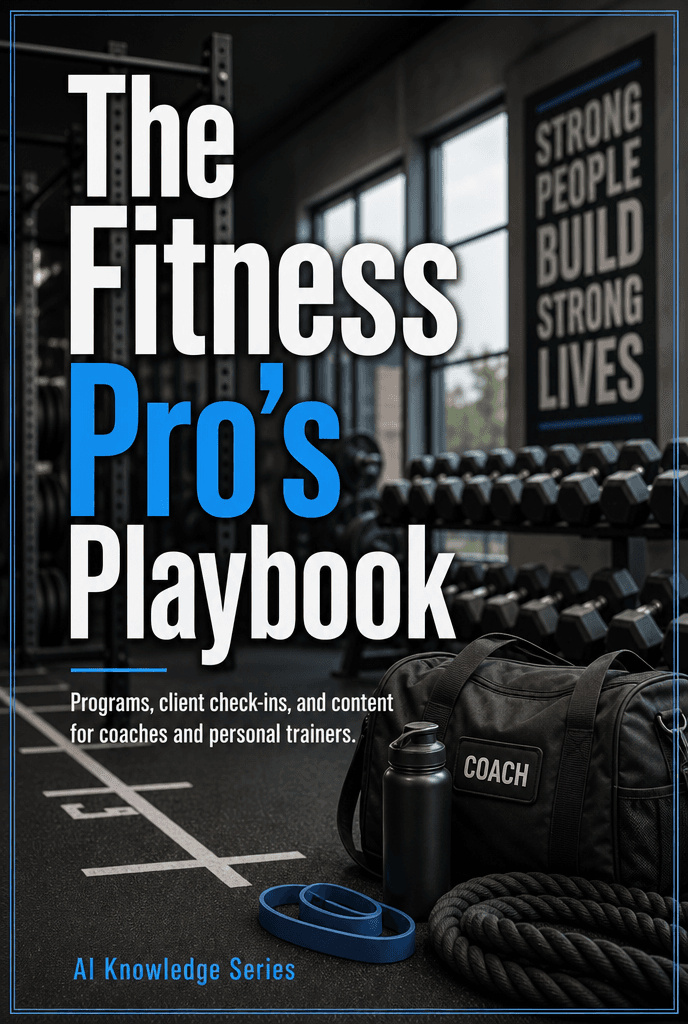 Cover of The Fitness Pro's Playbook