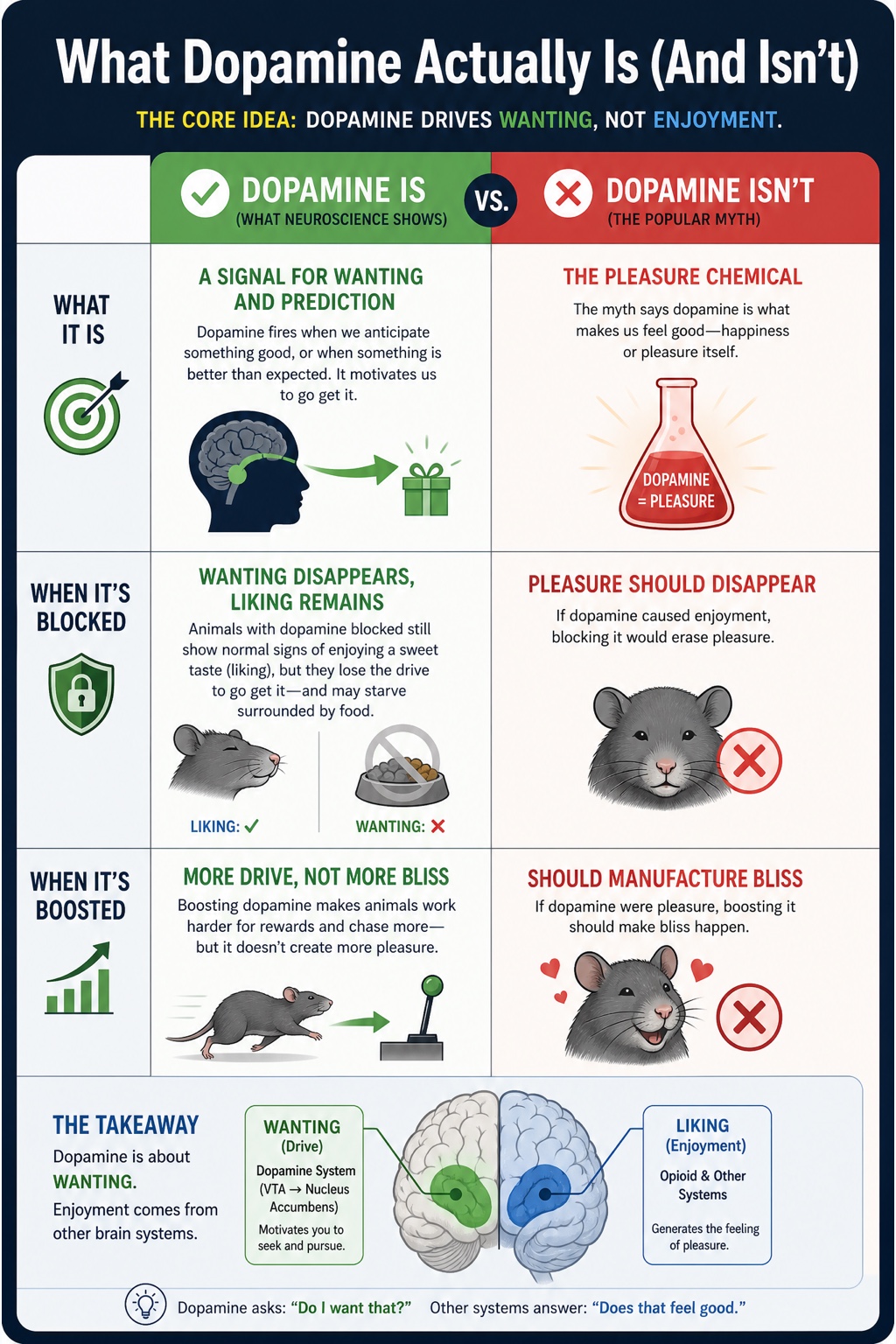 Dopamine Explained visual framework