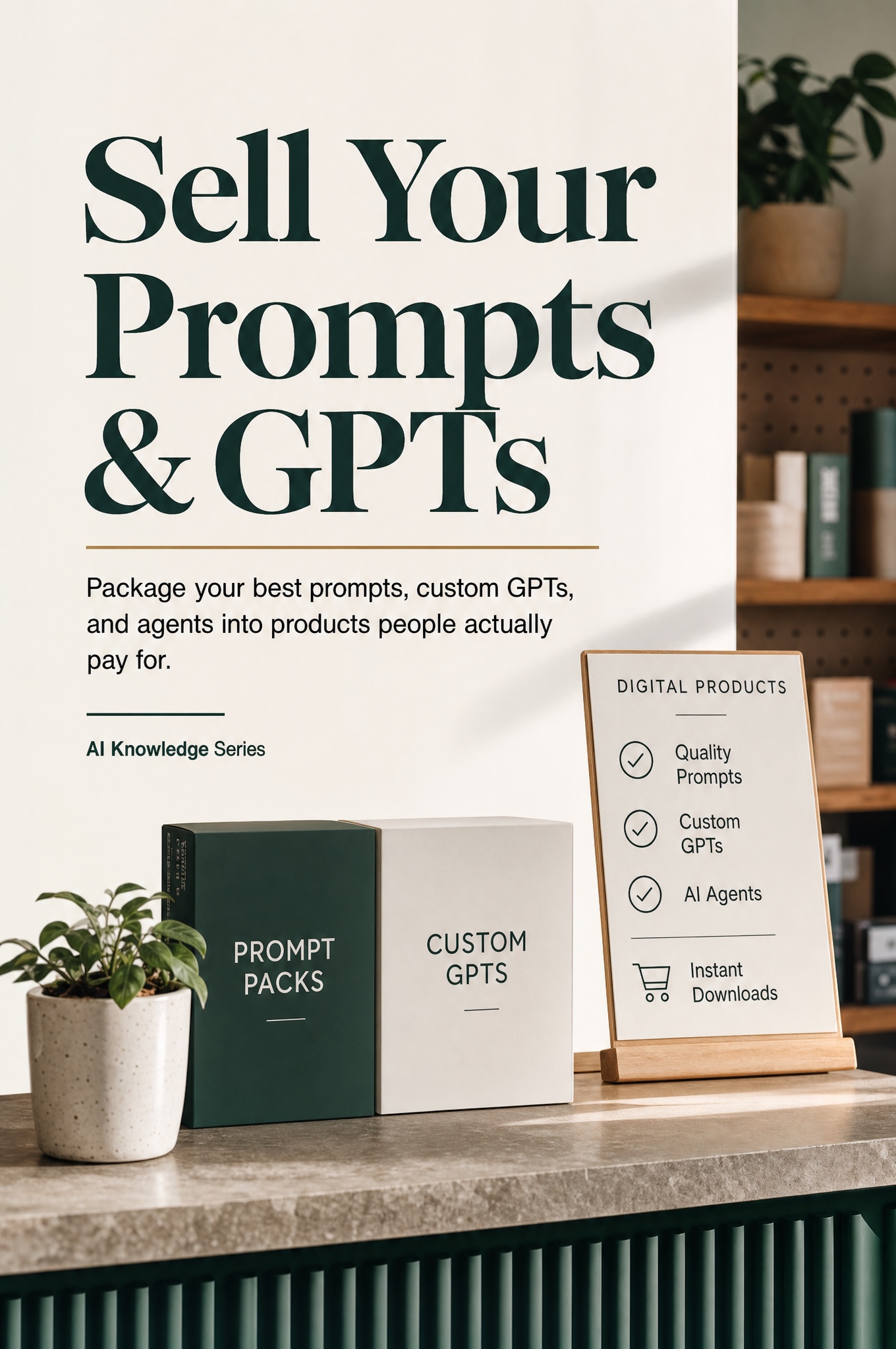 Sell Your Prompts & GPTs book cover
