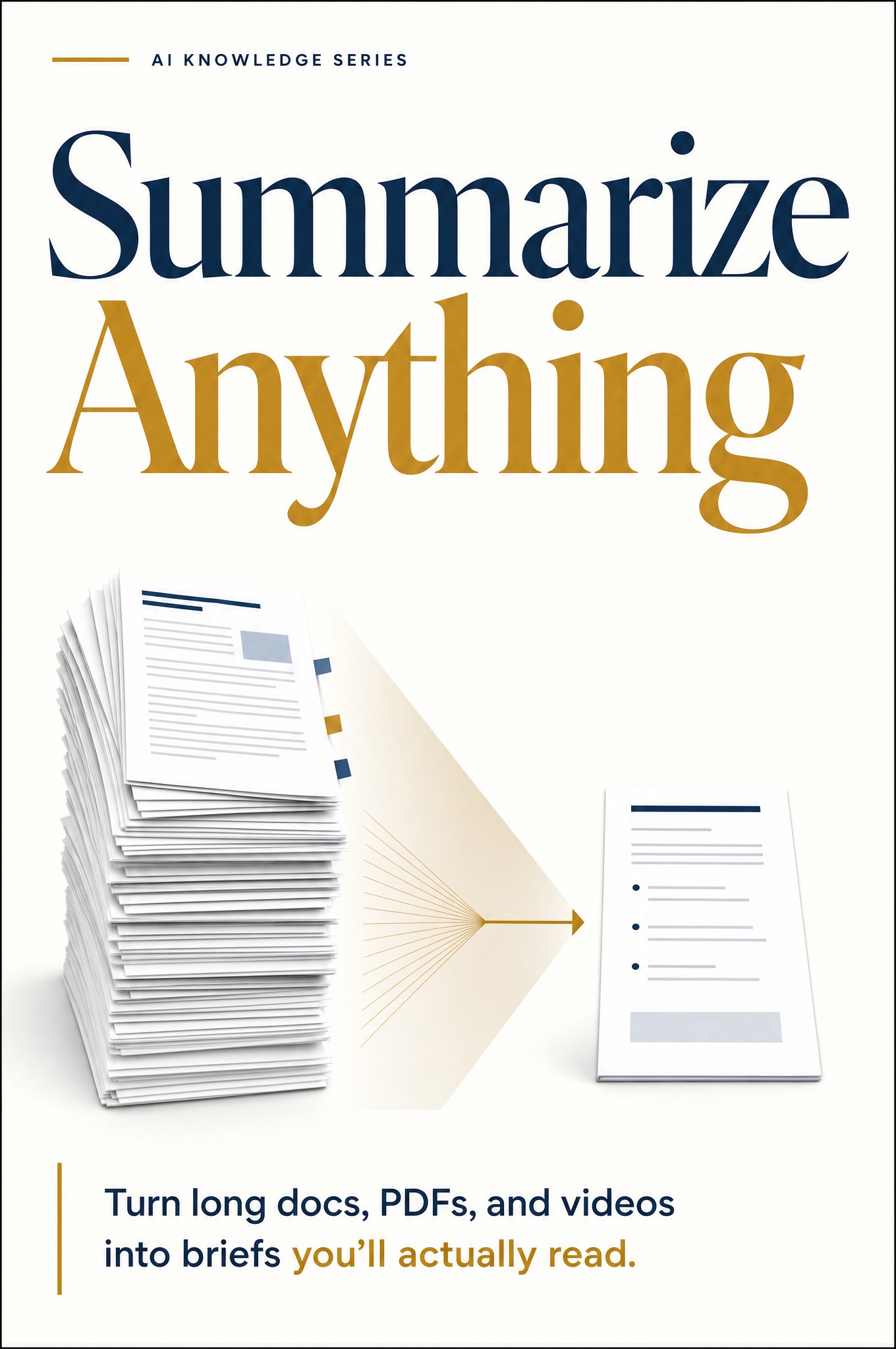 Summarize Anything book cover