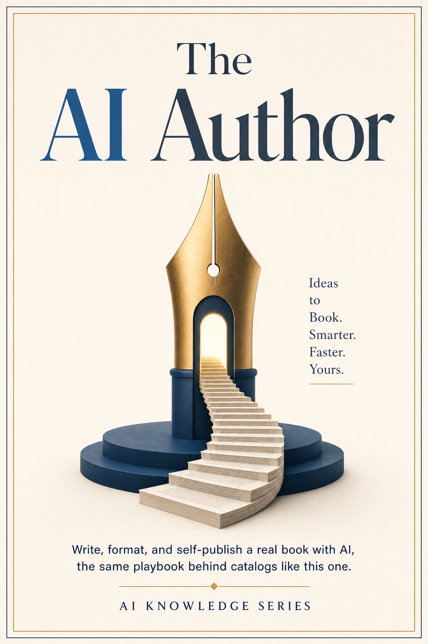 The AI Author book cover