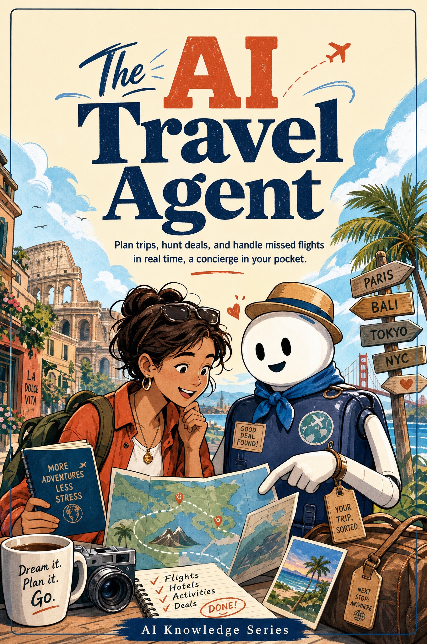 The AI Travel Agent — book cover