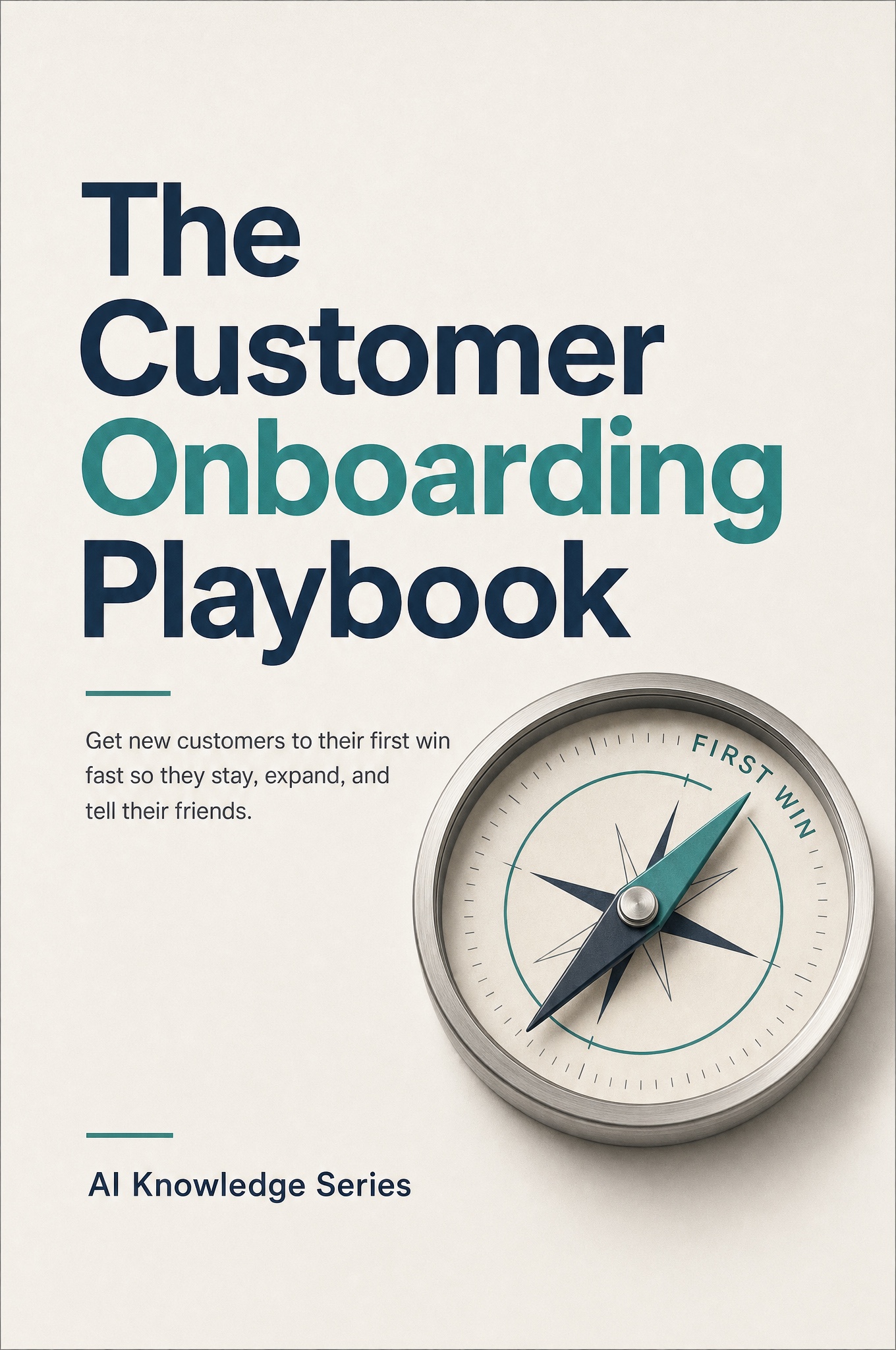 The Customer Onboarding Playbook book cover