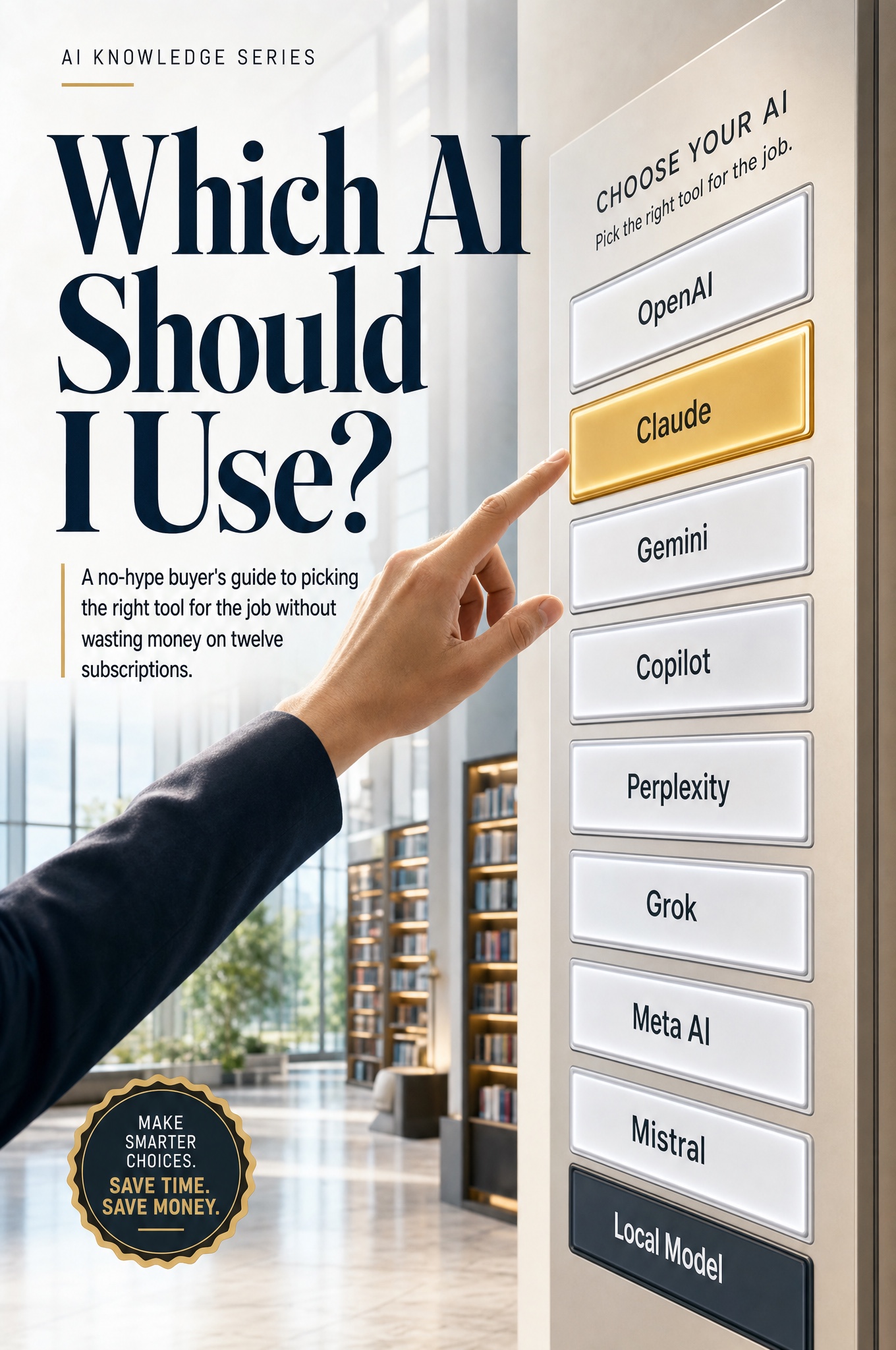 Which AI Should I Use? book cover